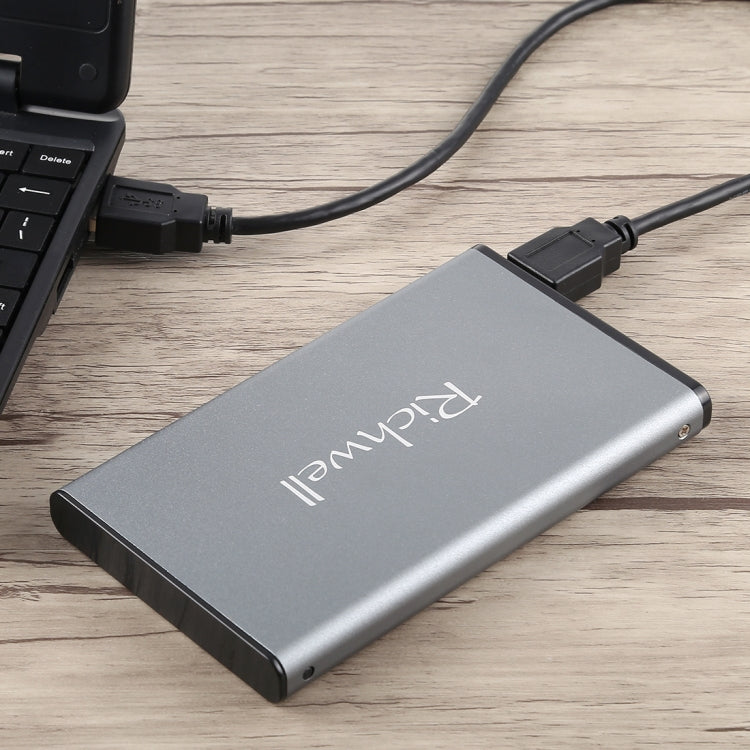 Richwell SATA R2-SATA-1TGB 1TB 2.5 inch USB3.0 Super Speed Interface Mobile Hard Disk Drive(Grey) - free shipping - PMC Jewellery - Order now!