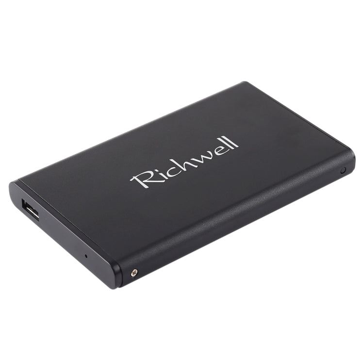 Richwell SATA R2-SATA-2TB 2TB 2.5 inch USB3.0 Super Speed Interface Mobile Hard Disk Drive(Black) - free shipping - PMC Jewellery - Order now!