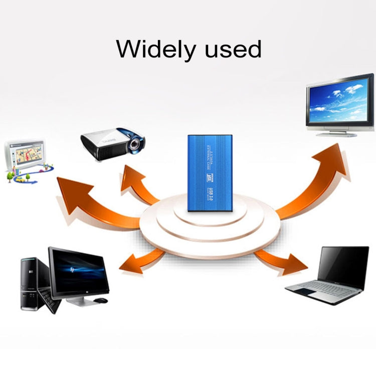 Richwell SATA R2-SATA-2TB 2TB 2.5 inch USB3.0 Super Speed Interface Mobile Hard Disk Drive(Blue) - free shipping - PMC Jewellery - Order now!