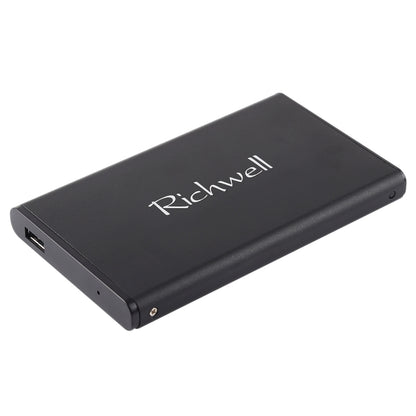 Richwell SATA R2-SATA-160GB 160GB 2.5 inch USB3.0 Super Speed Interface Mobile Hard Disk Drive(Black) - External Hard Drives by Richwell | Online Shopping South Africa | PMC Jewellery | Buy Now Pay Later Mobicred