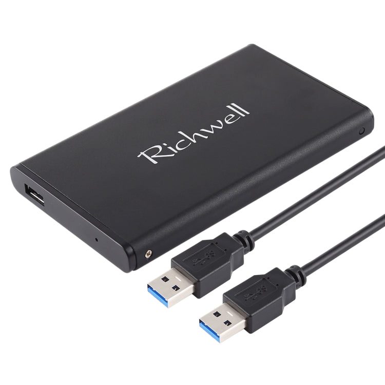 Richwell SATA R2-SATA-320GB 320GB 2.5 inch USB3.0 Super Speed Interface Mobile Hard Disk Drive(Black) - free shipping - PMC Jewellery - Order now!