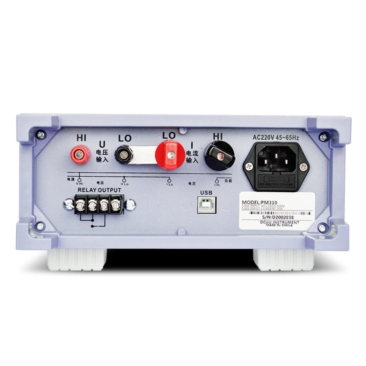DCUU PM310 Intelligent Electrical Parameters Measuring Instrument (EU Plug) - Current & Voltage Tester by PMc TechLife | Online Shopping South Africa | PMc TechLife | Buy Now Pay Later Mobicred