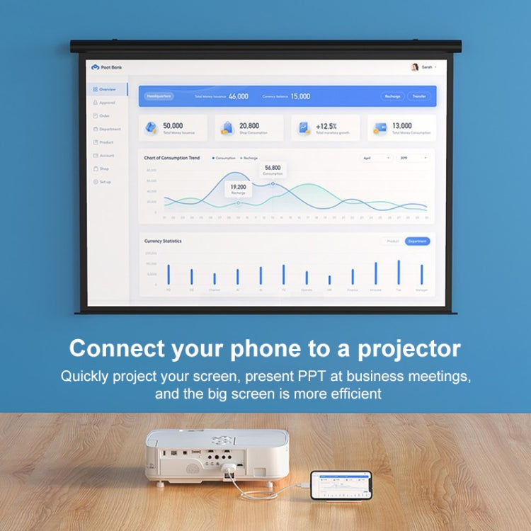 EP-808-H 8 Pin to HDMI Adapter Cable, Length: 2m - free shipping - PMC Jewellery - Order now!