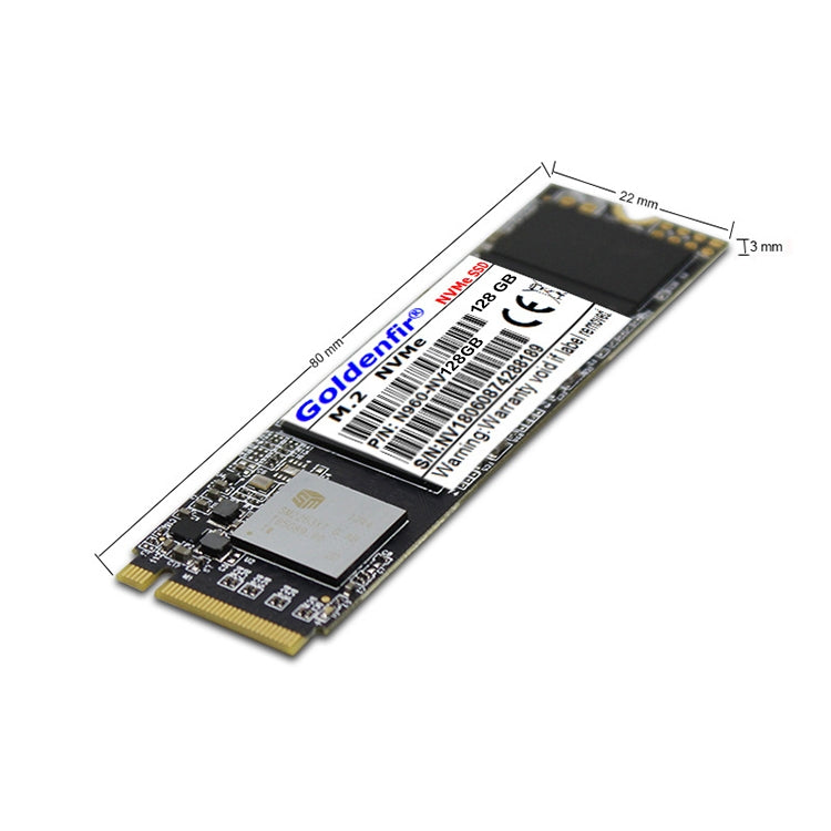 Goldenfir 2.5 inch M.2 NVMe Solid State Drive, Capacity: 128GB - External Solid State Drives by Goldenfir | Online Shopping South Africa | PMC Jewellery | Buy Now Pay Later Mobicred