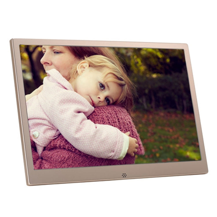 HSD1303 13.3 inch LED 1280x800 High Resolution Display Digital Photo Frame with Holder and Remote Control, Support SD / MMC / MS Card / USB Port, EU Plug(Silver) - 11-15 inch by PMC Jewellery | Online Shopping South Africa | PMC Jewellery | Buy Now Pay Later Mobicred