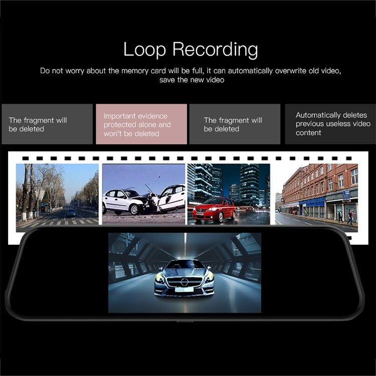Anytek T600 Ultra HD 1080P 5.5 inch IPS Touch Screen Car DVR Driving Recorder - Car DVRs by PMC TechLife | Online Shopping South Africa | PMC TechLife | Buy Now Pay Later Mobicred