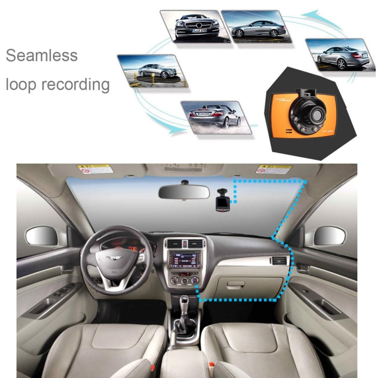 Generalplus 720P VGA 2.4 inch LCD Screen Display Car DVR Recorder, Support Loop Recording / Motion Detection / Night Vision Function - Car DVRs by PMC TechLife | Online Shopping South Africa | PMC TechLife | Buy Now Pay Later Mobicred