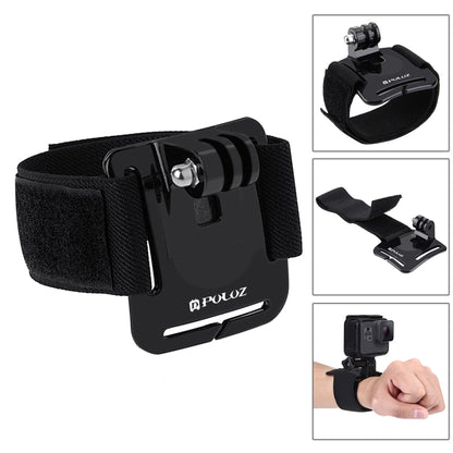 PULUZ 45 in 1 Accessories Ultimate Combo Kits with Orange EVA Case (Chest Strap + Suction Cup Mount + 3-Way Pivot Arms + J-Hook Buckle + Wrist Strap + Helmet Strap + Surface Mounts + Tripod Adapter +  ... ce Pro, DJI Osmo Action 4 and Other Action Cameras -  by PULUZ | Online Shopping South Africa | PMC Jewellery | Buy Now Pay Later Mobicred