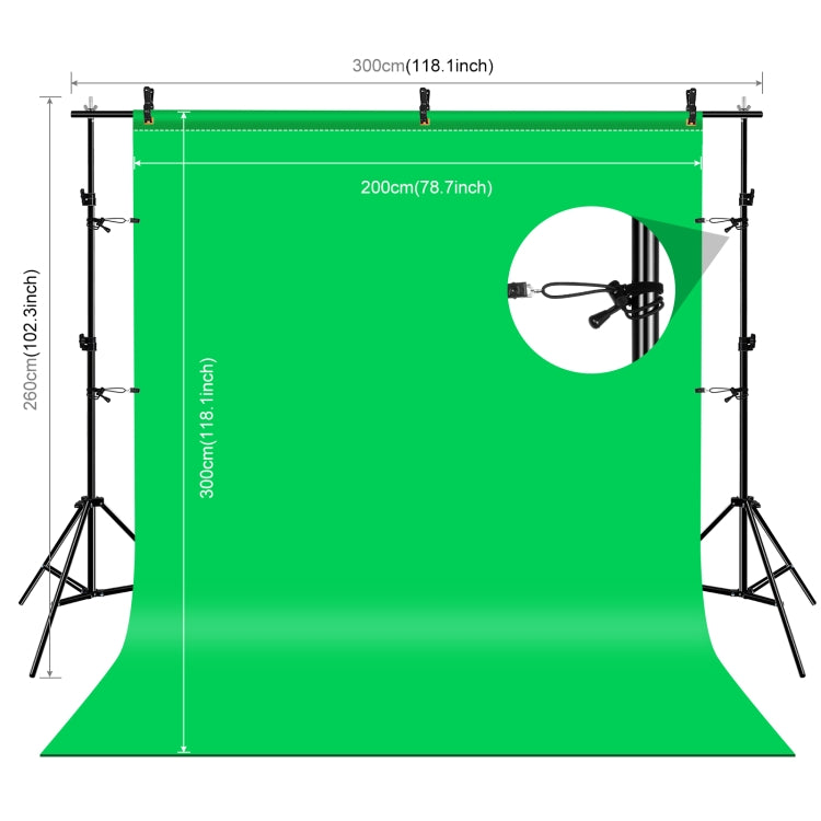 PULUZ LED Light Studio Softbox Photography Kit with Background & Reflective & Tripod Mount & Sandbags (US Plug) - free shipping - PMC TechLife - Order now!