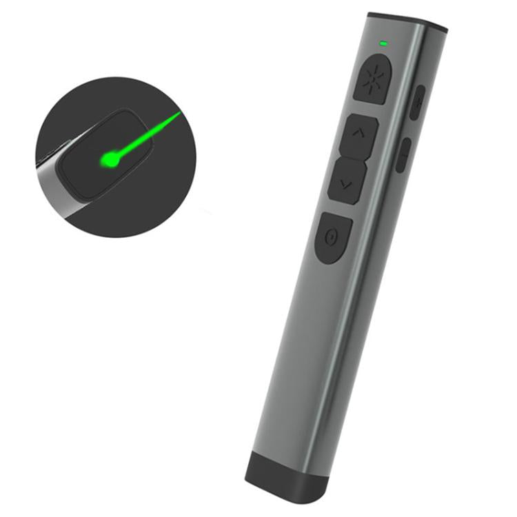 Doosl Dsit038 2.4GHz Wireless Presenter PowerPoint Clicker Representation Remote Control Green Laser Pointer, Control Distance: 100m - free shipping - PMC TechLife - Order now!