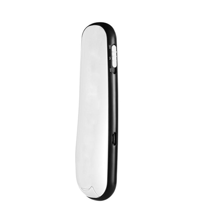 ASiNG A800 USB Charging 2.4GHz Wireless Presenter PowerPoint Clicker Representation Remote Control Pointer, Control Distance: 100m(White) - free shipping - PMC Jewellery - Order now!