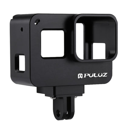 PULUZ Housing Shell CNC Aluminum Alloy Protective Cage with Insurance Frame  for GoPro HERO(2018) /7 Black /6 /5(Black) - Metal Cases by PULUZ | Online Shopping South Africa | PMC Jewellery | Buy Now Pay Later Mobicred