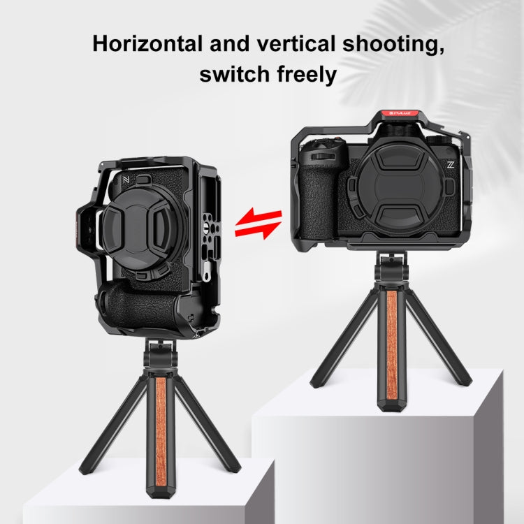 For Nikon Z6III / Z6II PULUZ Metal Camera Cage Stabilizer Rig (Black) - free shipping - PMC TechLife - Order now!