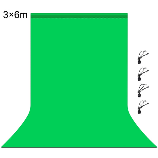 PULUZ 3m x 6m Photography Background Thickness Photo Studio Background Cloth Backdrop(Green) - Solid Color by PULUZ | Online Shopping South Africa | PMC Jewellery | Buy Now Pay Later Mobicred