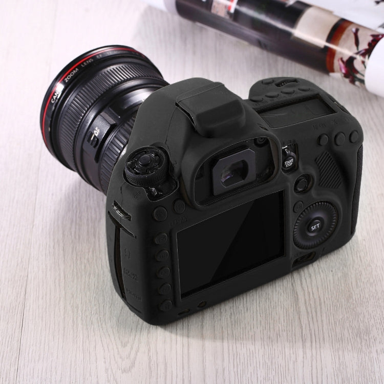 PULUZ Soft Silicone Protective Case for Canon EOS 5D Mark III / 5D3(Black) - Protective Case by PULUZ | Online Shopping South Africa | PMC TechLife | Buy Now Pay Later Mobicred
