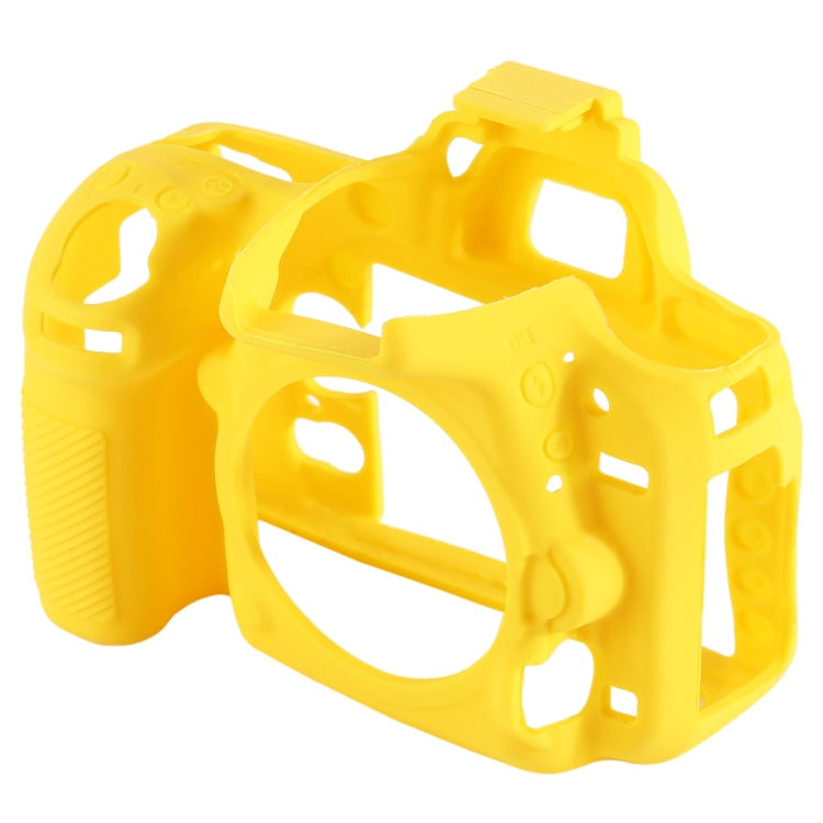 PULUZ Soft Silicone Protective Case for Nikon D750(Yellow) - Protective Case by PULUZ | Online Shopping South Africa | PMC TechLife | Buy Now Pay Later Mobicred