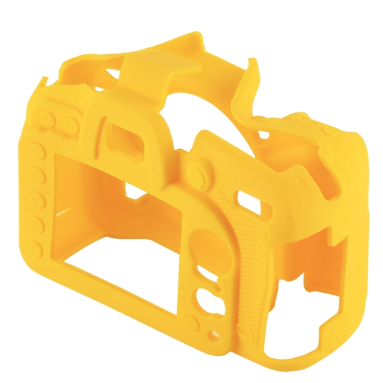 PULUZ Soft Silicone Protective Case for Nikon D7200 /D7100(Yellow) - Protective Case by PULUZ | Online Shopping South Africa | PMC TechLife | Buy Now Pay Later Mobicred