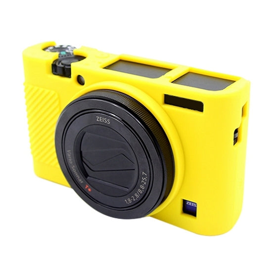 PULUZ Soft Silicone Protective Case for Sony RX100 III / IV / V(Yellow) - Protective Case by PULUZ | Online Shopping South Africa | PMC TechLife | Buy Now Pay Later Mobicred