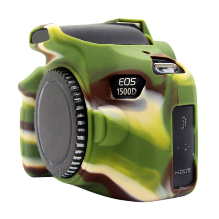 PULUZ Soft Silicone Protective Case for Canon EOS 1300D / 1500D(Camouflage) - Protective Case by PULUZ | Online Shopping South Africa | PMC TechLife | Buy Now Pay Later Mobicred