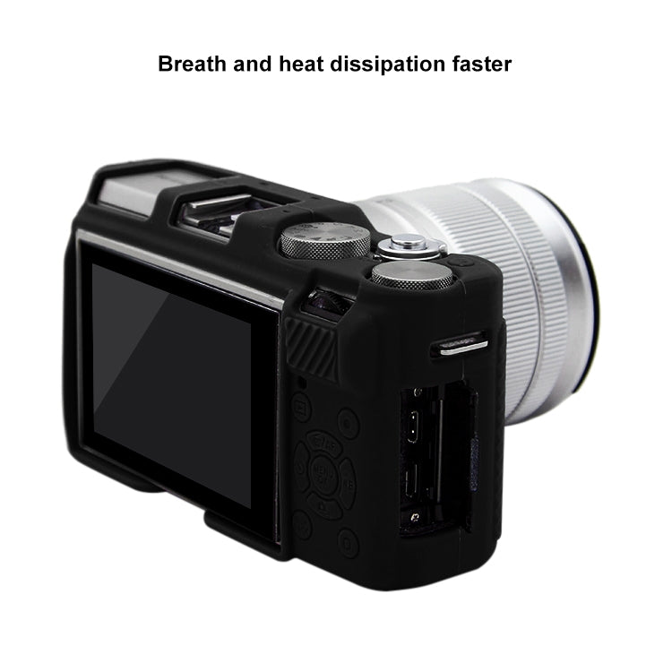 PULUZ Soft Silicone Protective Case for FUJIFILM X-A3 / X-A10(Black) - Protective Case by PULUZ | Online Shopping South Africa | PMC TechLife | Buy Now Pay Later Mobicred
