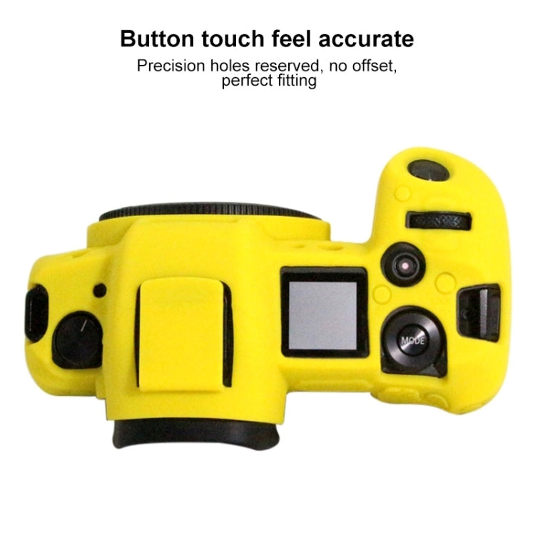 PULUZ Soft Silicone Protective Case for Canon EOS R(Yellow) - Protective Case by PULUZ | Online Shopping South Africa | PMC Jewellery