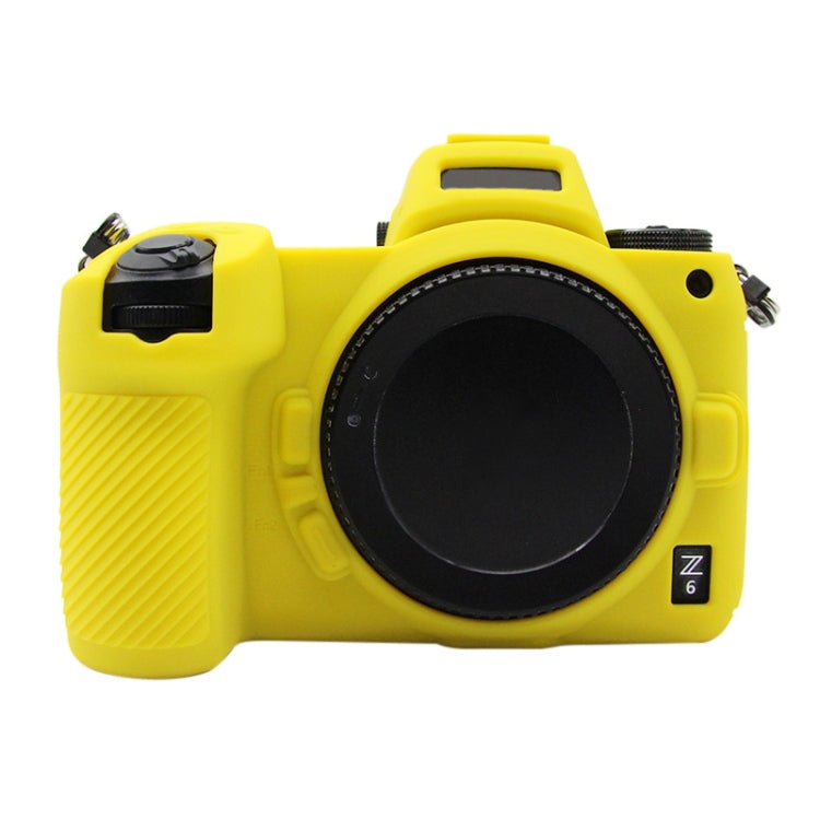 PULUZ Soft Silicone Protective Case for Nikon Z6 / Z7(Yellow) - Protective Case by PULUZ | Online Shopping South Africa | PMC TechLife | Buy Now Pay Later Mobicred