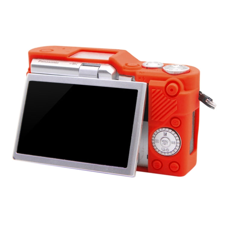PULUZ Soft Silicone Protective Case for Panasonic Lumix GF10(Red) - Protective Case by PULUZ | Online Shopping South Africa | PMC TechLife | Buy Now Pay Later Mobicred