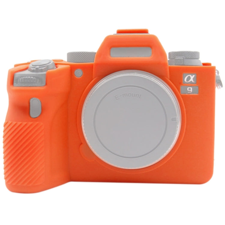 PULUZ Soft Silicone Protective Case for Sony ILCE-9M2/ Alpha 9 II / A92(Orange) - Protective Case by PULUZ | Online Shopping South Africa | PMC TechLife | Buy Now Pay Later Mobicred