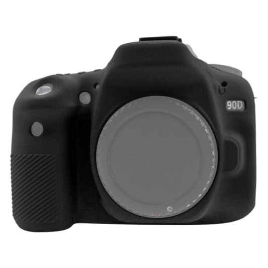 PULUZ Soft Silicone Protective Case for Canon EOS 90D(Black) - Protective Case by PULUZ | Online Shopping South Africa | PMC Jewellery | Buy Now Pay Later Mobicred