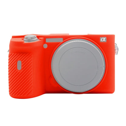 PULUZ Soft Silicone Protective Case for Sony A6600 / ILCE-6600(Red) - Protective Case by PULUZ | Online Shopping South Africa | PMC Jewellery | Buy Now Pay Later Mobicred