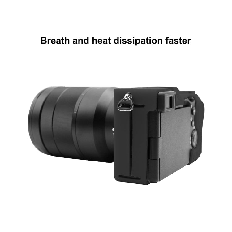 PULUZ Soft Silicone Protective Case for Sony A7C / ILCE-7C(Black) - Protective Case by PULUZ | Online Shopping South Africa | PMC TechLife | Buy Now Pay Later Mobicred