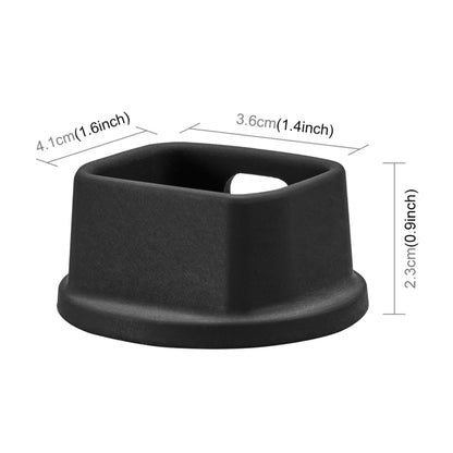 For DJI Osmo Pocket 3 PULUZ Silicone Dock Desktop Charging Base Bracket (Black) - Mount & Holder by PULUZ | Online Shopping South Africa | PMC Jewellery | Buy Now Pay Later Mobicred