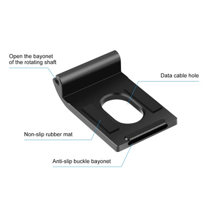 For GoPro Hero11 Black Mini PULUZ Metal Battery Side Interface Cover (Black) -  by PULUZ | Online Shopping South Africa | PMC Jewellery