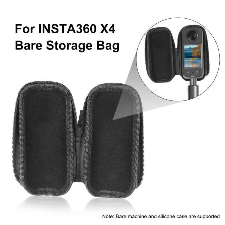 For Insta360 X4 PULUZ Camera Portable Case Box Storage Bag (Black) - Case & Bags by PULUZ | Online Shopping South Africa | PMC Jewellery | Buy Now Pay Later Mobicred