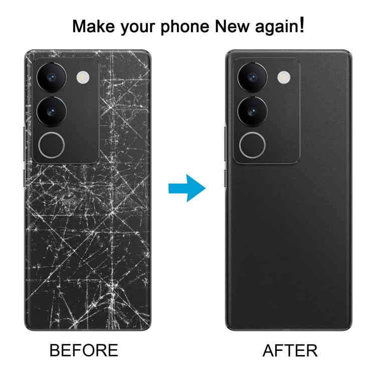 For vivo S17 V2283A Original Battery Back Cover with Camera Lens(Black) - free shipping - PMC TechLife - Order now!
