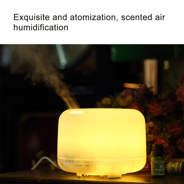 Ultrasonic Aroma Diffuser with Colorful LED Lights (US Plug)(White) - Air Purifiers & Accessories by PMC TechLife | Online Shopping South Africa | PMC TechLife | Buy Now Pay Later Mobicred