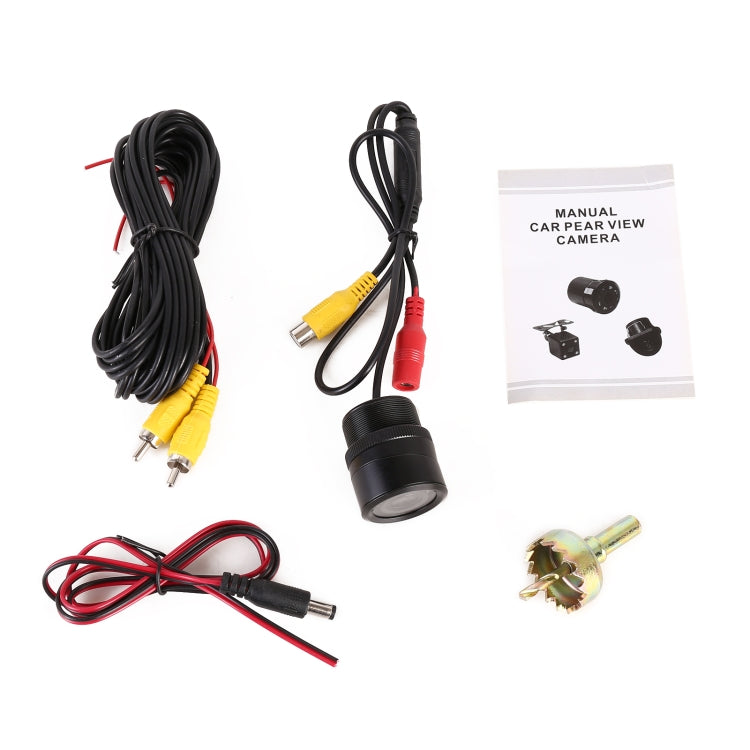 LED Sensor Car Rear View Camera, Support Color Lens/ 120 Degrees Viewable / Waterproof & Night Sensor function, Diameter: 28mm (E328)(Black) - Rear View Cameras by PMC TechLife | Online Shopping South Africa | PMC TechLife | Buy Now Pay Later Mobicred