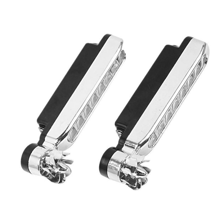 2 PCS 8 White LED Bulbs Wind Powered Decorative Car Lights - Running Lights by PMC TechLife | Online Shopping South Africa | PMC TechLife | Buy Now Pay Later Mobicred