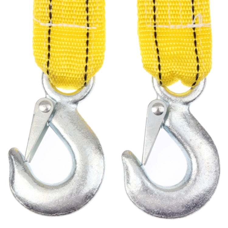 5 Tons Vehicle Towing Cable Rope, Length: 4m(Yellow) - Towing Bars by PMC TechLife | Online Shopping South Africa | PMC TechLife | Buy Now Pay Later Mobicred