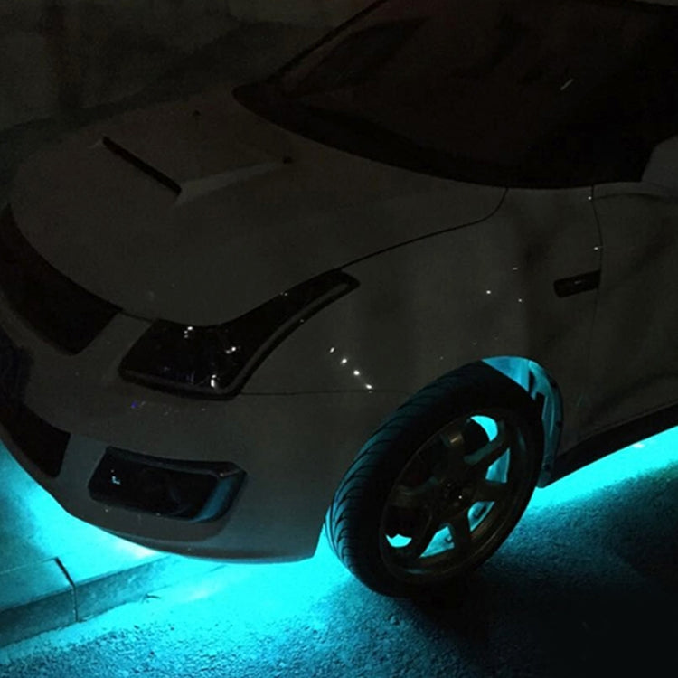 10 PCS 30cm 15 LED Waterproof Flexible Car Strip Light, DC 12V(Ice Blue Light) - Decorative Lights by PMC TechLife | Online Shopping South Africa | PMC TechLife | Buy Now Pay Later Mobicred