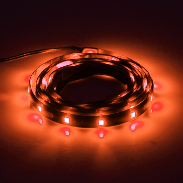 10 PCS 30cm 15 LED Waterproof Flexible Car Strip Light, DC 12V(Orange Light) - Decorative Lights by PMC TechLife | Online Shopping South Africa | PMC TechLife | Buy Now Pay Later Mobicred