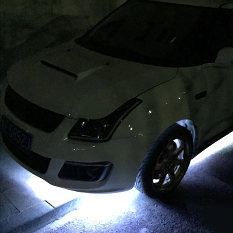 5 PCS 120cm 60 LED Waterproof Flexible Car Strip Light, DC 12V(White Light) - free shipping - PMC TechLife - Order now!