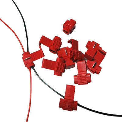 100pcs Cable Clip, Adapt to Line Diameter: 0.3-0.7mm(Red) - Cable Ties & Organizers by PMc TechLife | Online Shopping South Africa | PMc TechLife | Buy Now Pay Later Mobicred