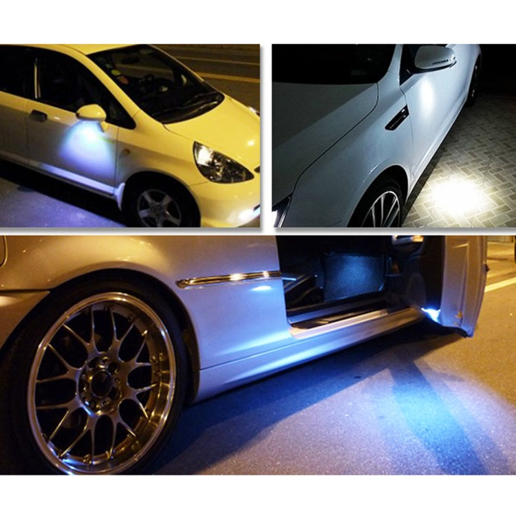 2 PCS 2x 3W 120LM Waterproof Eagle Eye Light White LED Light for Vehicles, Cable Length: 60cm(Silver) - free shipping - PMC TechLife - Order now!