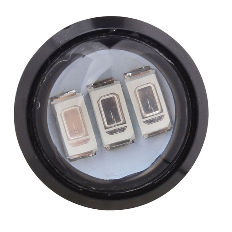 2 PCS 22.5mm 1.5W 150LM Green Light 3 LED SMD 5630 Spotlight Eagle Eye Light Daytime Running Light for Vehicles - Eagle Eye Lamps by PMC TechLife | Online Shopping South Africa | PMC TechLife | Buy Now Pay Later Mobicred
