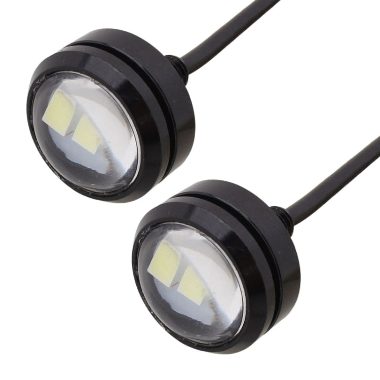 2 PCS  22.5mm 1.5W 150LM White Light 3 LED SMD 5630 Spotlight Eagle Eye Light Daytime Running Light for Vehicles - Eagle Eye Lamps by PMC Jewellery | Online Shopping South Africa | PMC Jewellery | Buy Now Pay Later Mobicred