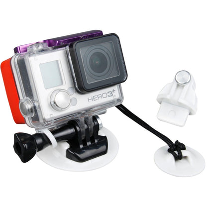 TMC 10 Items Board Mount Surf Snowboard Wakeboard Set for GoPro Hero12 Black / Hero11 /10 /9 /8 /7 /6 /5, Insta360 Ace / Ace Pro, DJI Osmo Action 4 and Other Action Cameras(White) -  by TMC | Online Shopping South Africa | PMC Jewellery | Buy Now Pay Later Mobicred