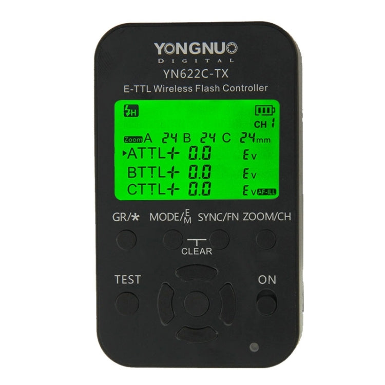 YONGNUO YN622C-KIT E-TTL Wireless Flash Trigger Controller + Transceiver Kit for Canon Camera - free shipping - PMC TechLife - Order now!