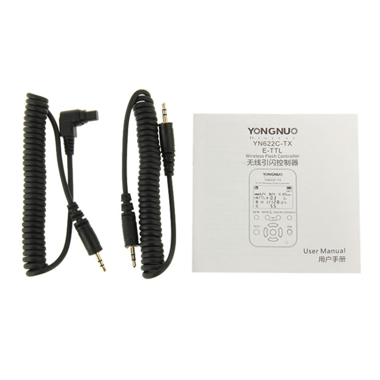 YONGNUO YN622C-KIT E-TTL Wireless Flash Trigger Controller + Transceiver Kit for Canon Camera - free shipping - PMC TechLife - Order now!