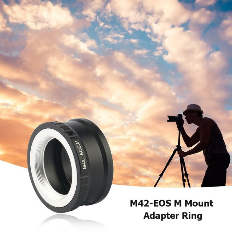 M42 Lens to EOS Lens Mount Stepping Ring(Black) - free shipping - PMC TechLife - Order now!